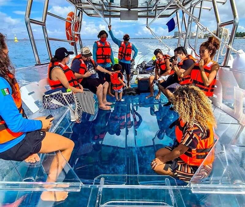 From Cancun: Glass Boat Sightseeing Trip - Key things to know before you book