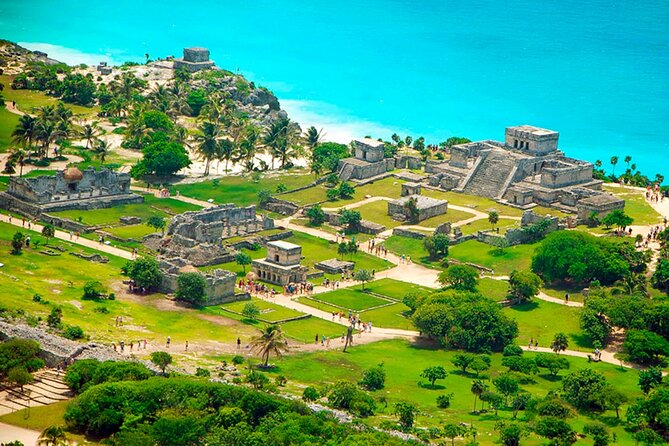 Full Day Guided Tour of Tulum and Coba, 4 places in 1 Day - Tulum, Coba, Cenote Kuxtal, Playa del Carmen in one 8 to 9 hour push