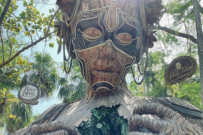 Full Day Guided Tour of Tulum and Coba, 4 places in 1 Day - Stop 1, Tulum archaeological site: what you get in 45 minutes