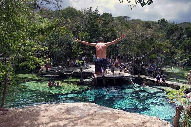 Full day tour to BACALAR, Beach Club, Kayak and an amazing Cenote - Cenote Azul first: the best way to start your Bacalar day