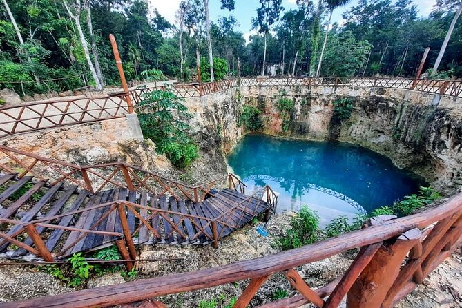 Full Day Tour to Tulum, Coba, Cenote and Playa del Carmen - Stop 3: Cenote Kuxtal swim time, 45 minutes, and life jacket rental
