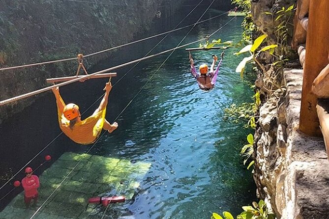 Full Day Tour to Xplor with everything included - Zip lines in the real fun zone: high lines and hammock rides