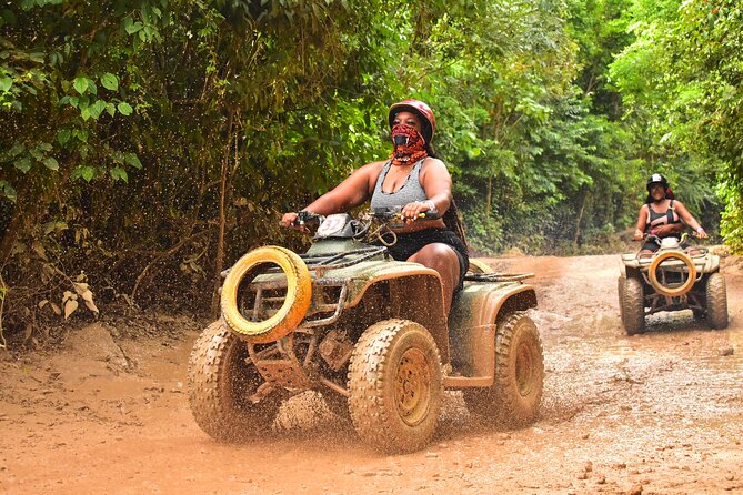 Great Adventure in middle of the Jungle. ATV experience, Ziplines and cenote - Lunch, Tacos, Water, and the Extras You’ll Actually Care About