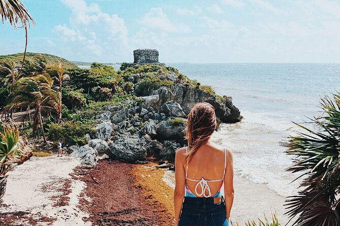 Guided tour to Tulum and Coba ruins, Cenote & Playa del Carmen - Cancun pickup and the comfort of a coach day