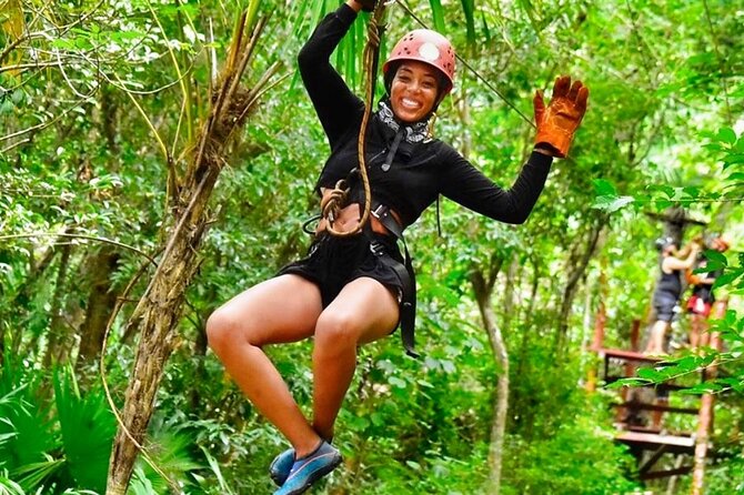 Half-Day Horseback Riding and Extreme Adventure Cancun Tour - Stop 2 at Extreme Adventure Cancun, Ziplines, Bridges, and ATV Thrills