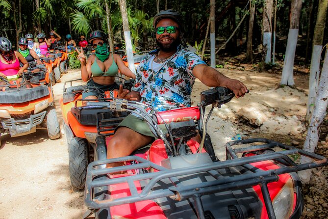 Half Day in Cancun Atvs Ziplines and Cenote Park - Entering the Jungle Base at La Ruta de los Cenotes