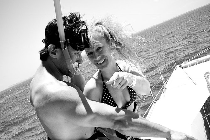 Half Day “LITE TOUR” to Isla Mujeres - The onboard experience: drinks, music, and good crew energy
