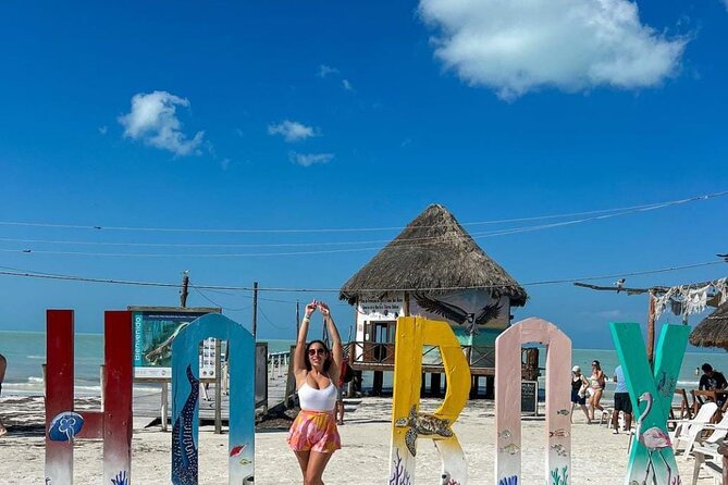 Holbox Island Tour Golf Cart Ferry with Lunch and Transportation - Punta Mosquito in about 2 hours: a sea-only beach and flamingo season