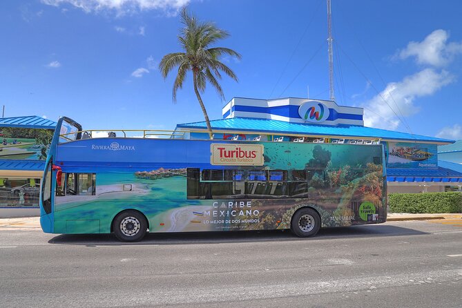 Hop-on Hop-off City Tour Cancun plus Submarine or Bodyboard Experience - Double-decker hop-on hop-off around Cancun, not just a bus ride