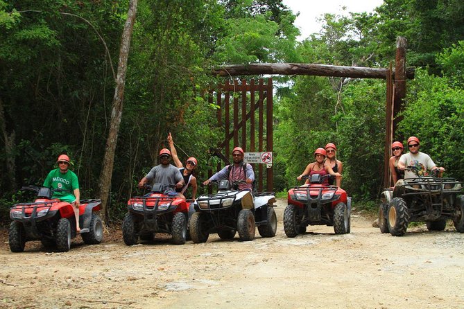 Horseback, ATV´s, Ziplines, Cenote, Hanging bridge Lunch and Round Trip Included - Cenote jump adventure: the highlight, the swim reality, and lifejackets