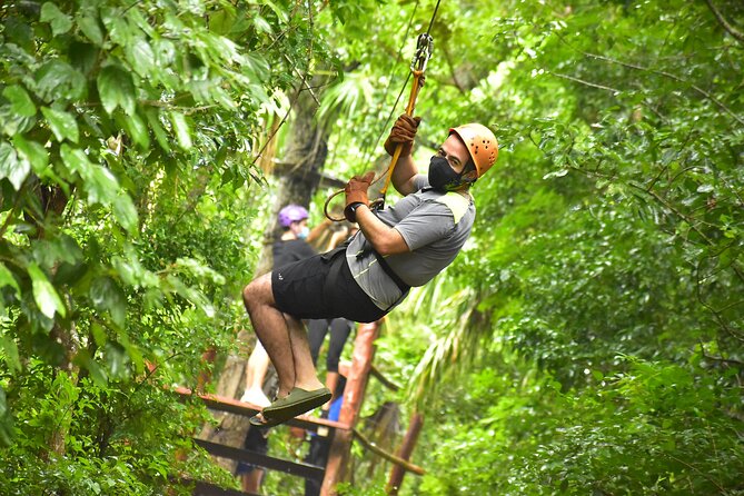 Horseback riding and ATV in the jungle, Ziplines, Cenote & Lunch - Cenote Maya Swim: Refresh Time With a Vest