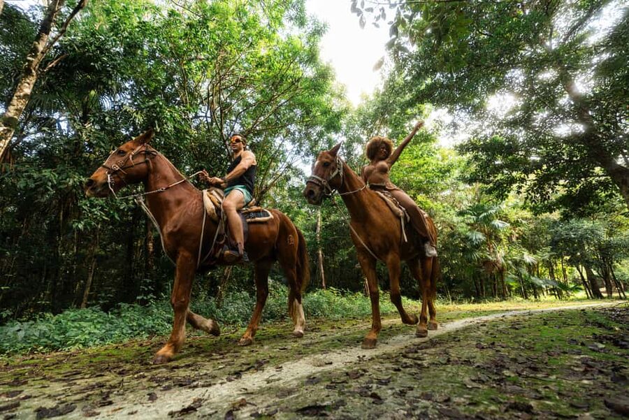 Horseback Riding & ATV Adventure with Ziplines & Cenote - El Rey Polo Country Club Horse Ride: What You’ll Be Doing