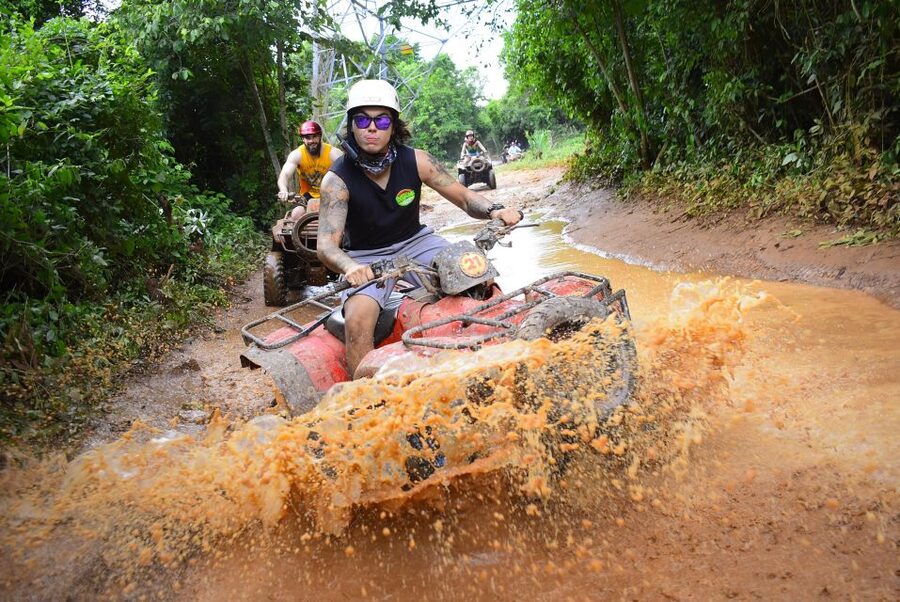Horseback Riding & ATV Adventure with Ziplines & Cenote - Extreme Adventure Park ATV: Dirt Trails, Jungle Views, and Wildlife