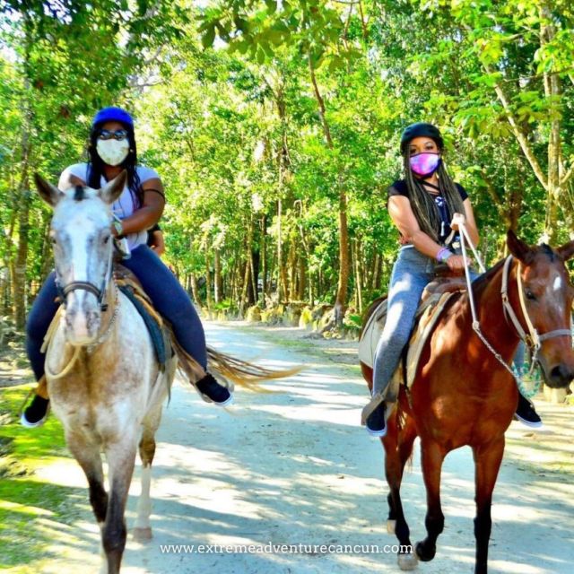 Horseback Riding & ATV Adventure with Ziplines & Cenote - Getting There Without Stress: Pickup Areas and the 5-Hour Timeline