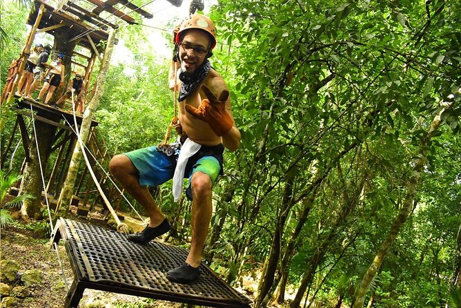 Horseback Riding + ATV + Cenote + Zip-Line from Cancun and Playa del Carmen - Zip-Line: A High-Fun Stop That Works for First-Timers