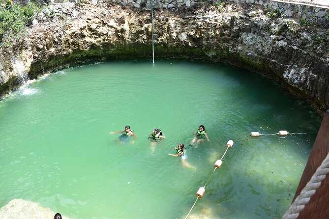 Horseback riding Tour with ATV circuit, ziplines and Cenote - Food, water, and the real value of the $60.75 price