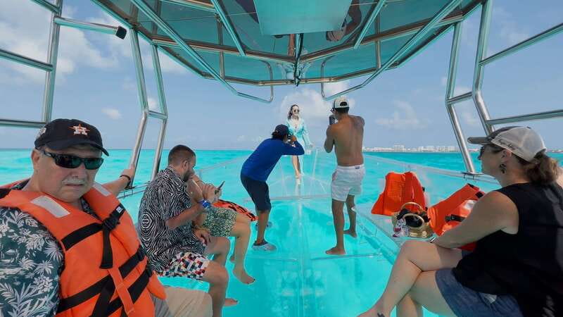 Isla Mujeres: 100% Transparent boat ride - Why a 100% Transparent Boat Makes Reef Time Feel Effortless