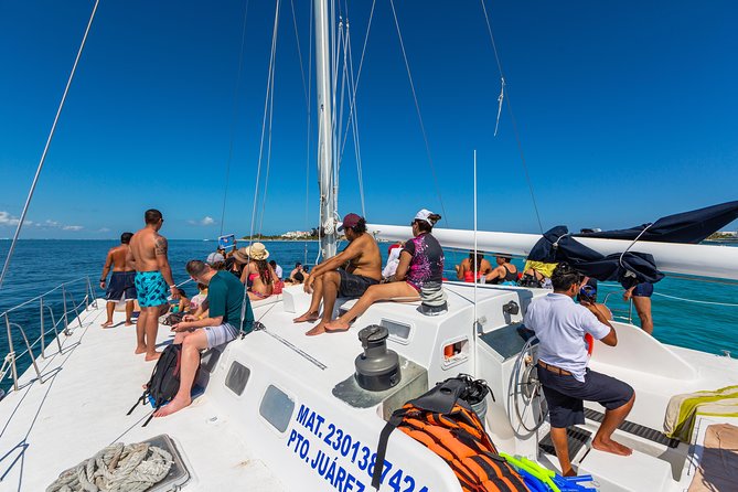Isla Mujeres Catamaran, Open Bar & Optional Buffet and pick up - Price and What You Actually Get for $39