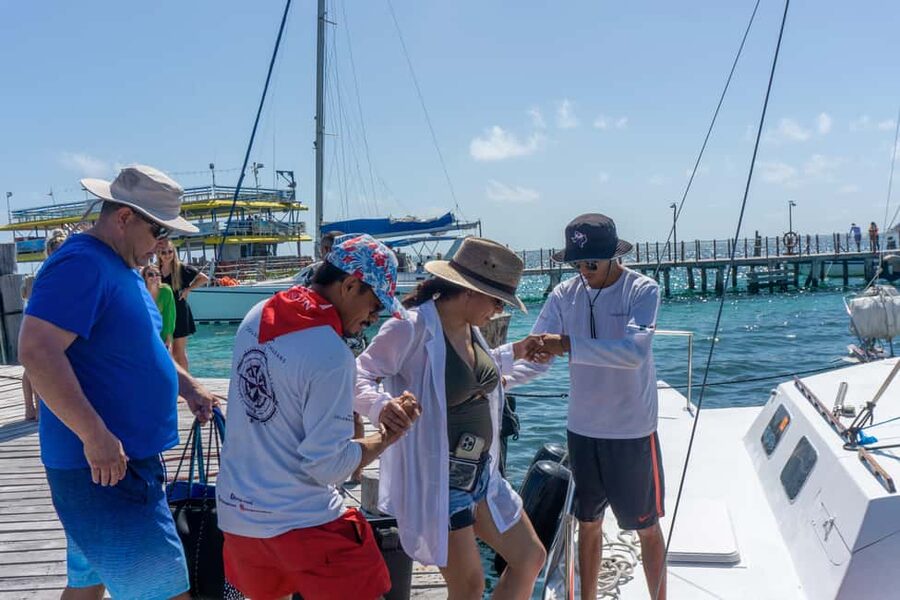 Isla Mujeres Catamaran Tour with Snorkeling & Open bar - From Playa Tortugas to Isla Mujeres, the day runs like a plan