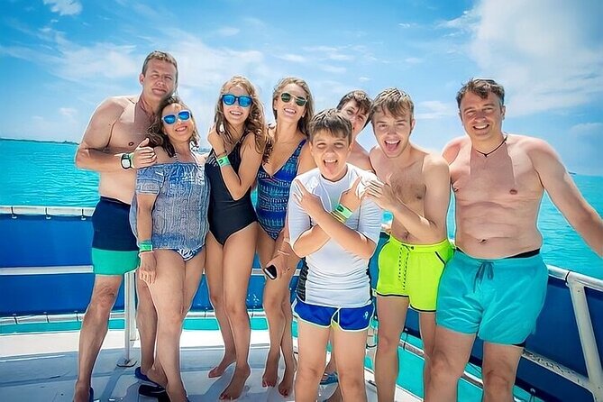 Isla Mujeres Catamaran Unlimited! from Cancun & Playa del Carmen - Playa Norte swim time and beach-club comfort