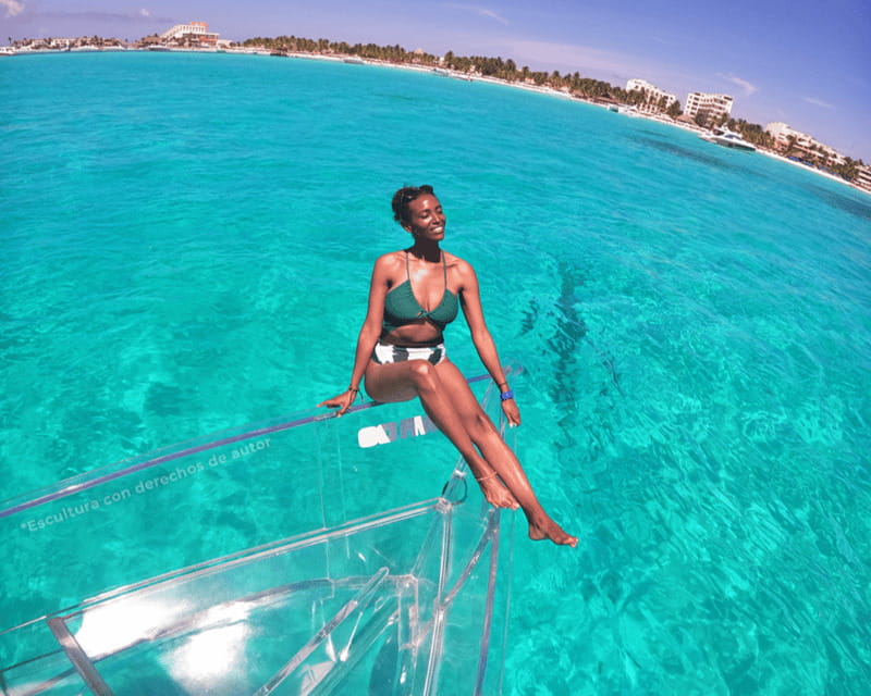 Isla Mujeres: Clear Boat Ride - Tips to maximize your underwater viewing time