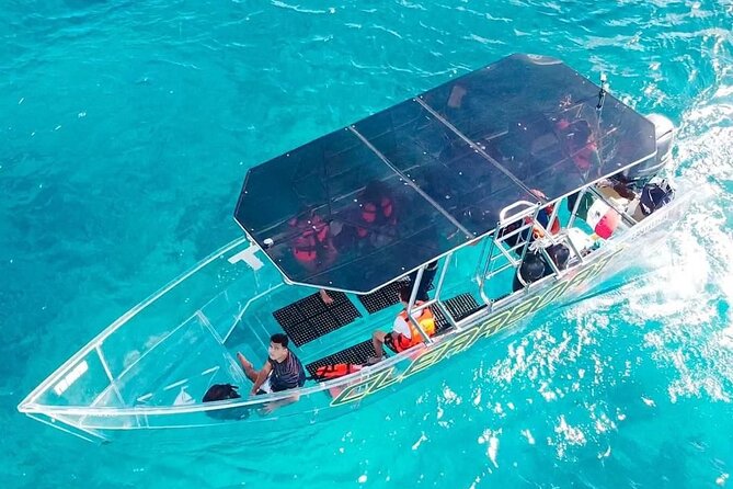 Isla Mujeres: Coral Reef Views from a Clear Boat - Stop 2 at La Cadenita: a 150-meter reef show