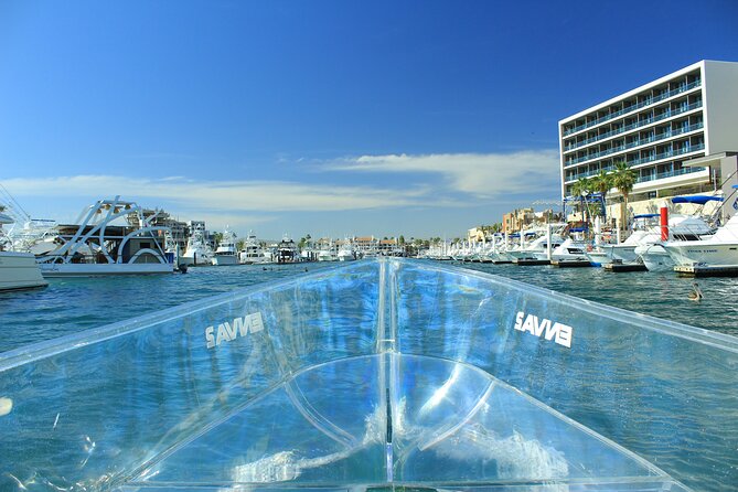 Isla Mujeres: Coral Reef Views from a Clear Boat - Safety that is built in, life jacket included