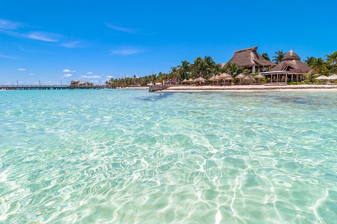 Isla Mujeres Day Tour with Catamaran, Snorkeling & Beach Club - The open bar and buffet lunch at Playa Club Isla Mujeres