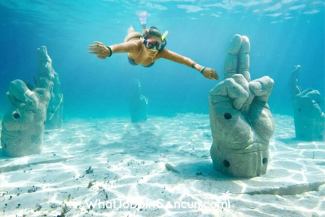 Isla Mujeres Premium Tour Transportation & Dock fee Included - IXI Beach lunch buffet: skip planning, eat well by the water