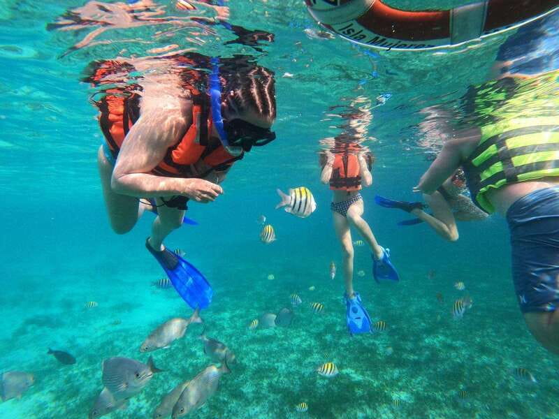 Isla Mujeres: Snorkeling Adventure at the Underwater Museum - MUSA underwater museum: art you can snorkel around