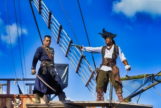 Jolly Roger Pirate Show and Dinner Cruise with Open Bar - Games, singing, and the treasure hunt that keeps kids busy
