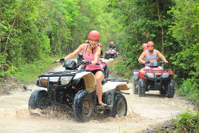 Jungle Adventure! ATV's (shared), Ziplining and Cenote Cancun & Playa Del Carmen - Shared ATVs: What the 4x4 Ride Feels Like, and the Rules That Matter