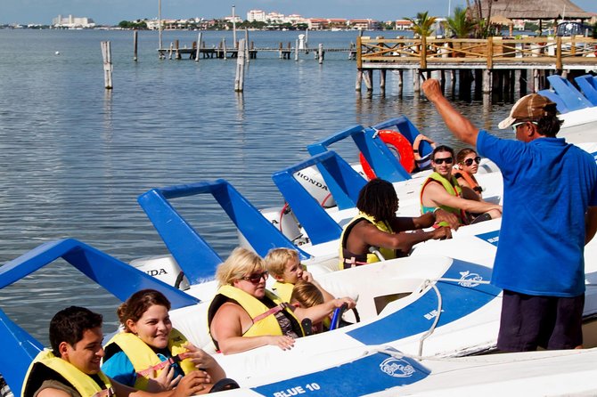 Jungle Tour In Cancun, drive a speedboat through the lagoon with your companion - Speedboat-Driver Experience: Skills You Do Not Need, Attention You Do