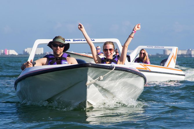 Jungle Tour In Cancun, drive a speedboat through the lagoon with your companion - Timing and Group Size: About 3 Hours With a Small-Vehicle Feel