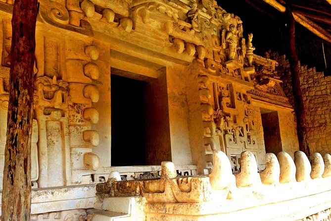 LDS Tour to Ek Balam + Cenote - The Ek Balam Ruins: temples, tunnels, and Statue Angels