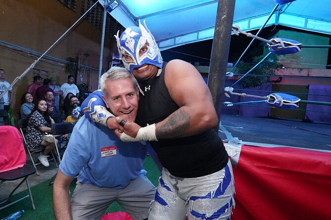 Lucha Libre, Tacos, Margaritas,Tequila and Night Market Tour - Making Your Own Tortilla and Wearing a Luchador Mask