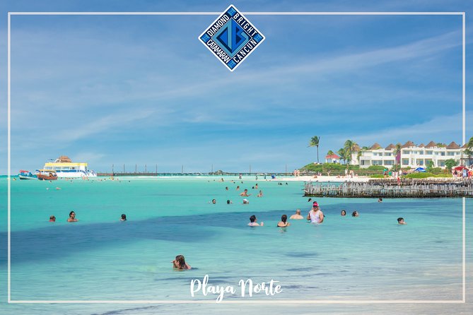 Luxury Catamaran tour to Isla Mujeres with Transportation from Cancun - Isla Mujeres first stop: downtown wandering and Playa Norte beach club time