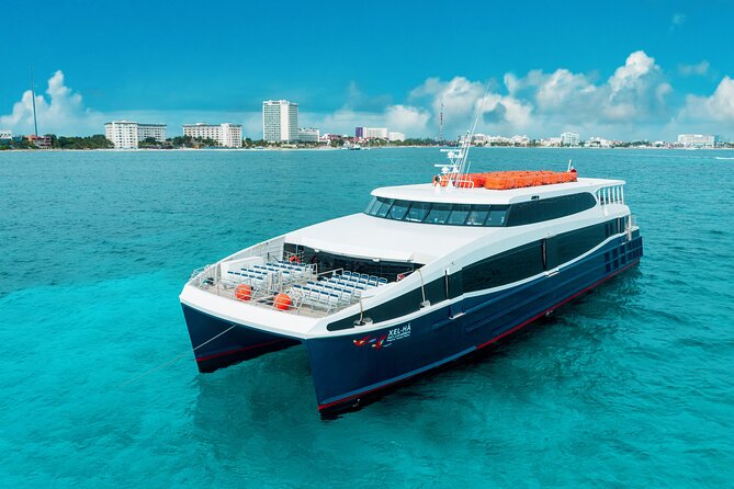 Luxury FERRY Xcaret: From Cancun to Isla Mujeres - Luxury Ferry Comfort on the Cancun to Isla Mujeres Route