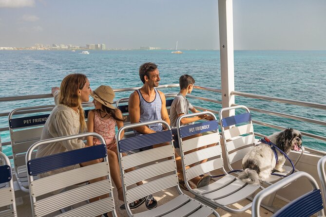 Luxury FERRY Xcaret: From Cancun to Isla Mujeres - The Scenic Tower of Cancun Perk on Tourist Fare Round Trips