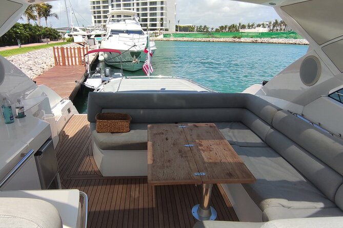 Luxury Sunseeker 50 - 6 hs Cancun - Isla Mujeres (MagicSea-SS) - Getting to Marina Hacienda del Mar, and the fees to budget for