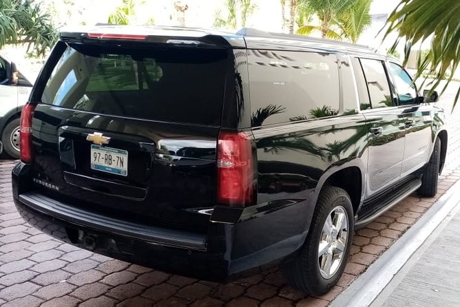 Luxury SUV Private Transfer R/T-Airport-Hotel-Airport- Playa del Carmen - The timing window: planning for 45 minutes to 1 hour 30 minutes