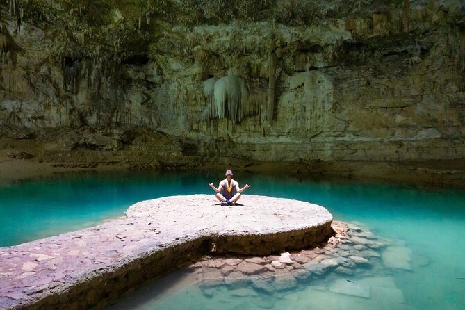 Majestic Chichén Itzá, Cenote Suytun, & Cenote Ikkil Journey - Cenote Suytún: swimming allowed, life jackets provided, and a buffet stop