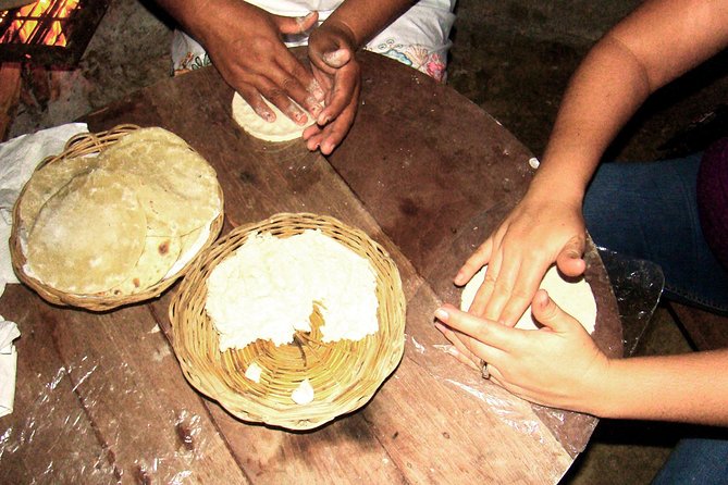 Maya Temazcal Night Ceremony from Cancun with Cenote Swim and Dinner - Tortillas and dinner: where the culture becomes practical