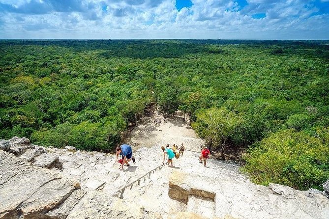 Mayan ancient tour. Tulum, Coba, a mystical cenote and Playa del Carmen tour. - Lunch between pyramids and water