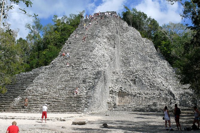 Mayan ancient tour. Tulum, Coba, a mystical cenote and Playa del Carmen tour. - Coba’s jungle ruins: the pyramid that still owns your attention