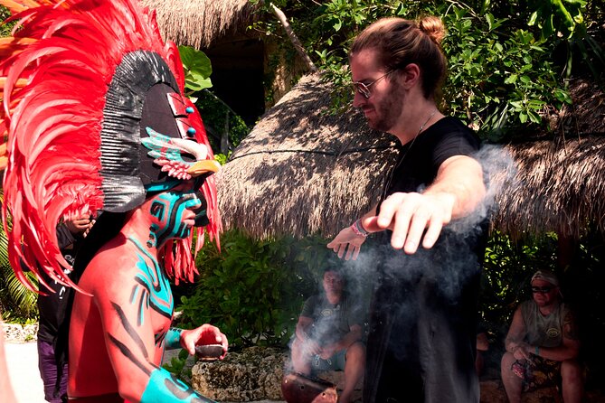 Mayan Ritual + Speed Boat Tour + Snacks - A 3-hour mix of Mayan ritual, speedboat, and snacks
