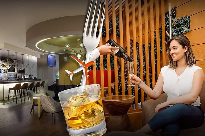 Mera VIP Lounge at Cancun International Airport - Food and Open Bar: Included Buffet, Quick Refill, and What Can Be Limited