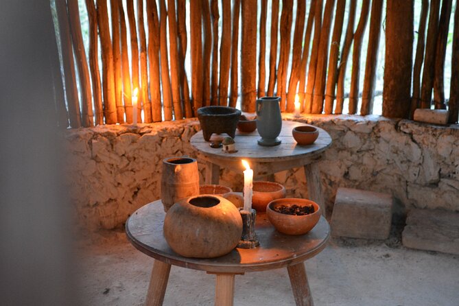 Night Mayan Temazcal Purification Ceremony - Nighttime cenote swim, illuminated water and a jungle walk