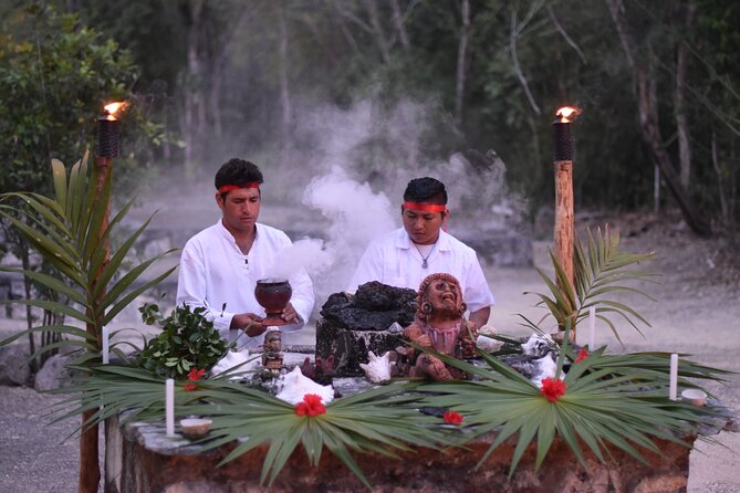 Night Mayan Temazcal Purification Ceremony - The purification ritual steps, sea snail sounds, and ceremonial circle time