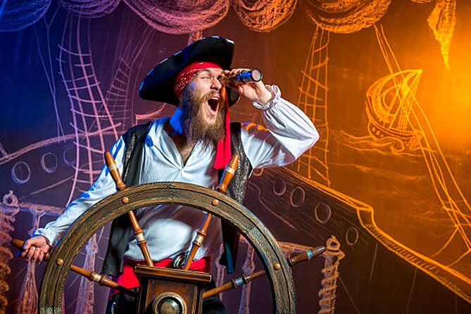 Night Pirate Show in Cancun aboard a Pirate Ship Lobster Dinner - Cruise Through Cancun Bay Under Lights